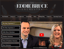 Tablet Screenshot of eddiebruce.com